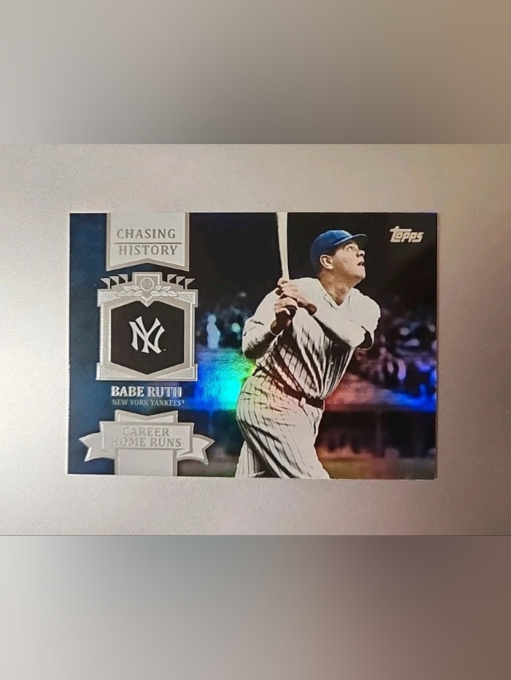 2013 Topps Chasing History #CH11 Babe Ruth New York Yankees